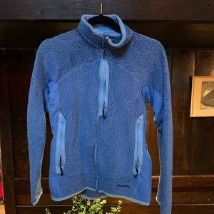Patagonia Zip Up Fleece Women’s Med Blue